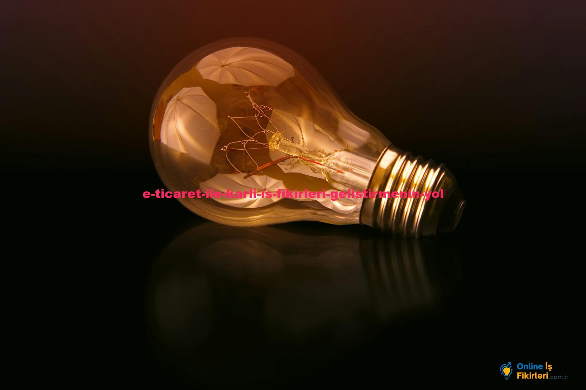 A detailed close-up of a light bulb showcasing its intricate filament and glowing glass against a dark reflective surface.