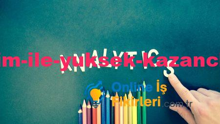 Online Eğitim ile Yüksek Kazançlı İş Fikirleri