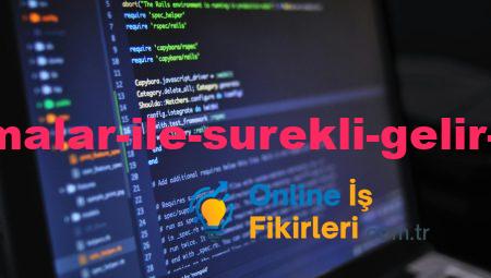 Mobil Uygulamalar ile Sürekli Gelir Sağlayan İş Fikirleri