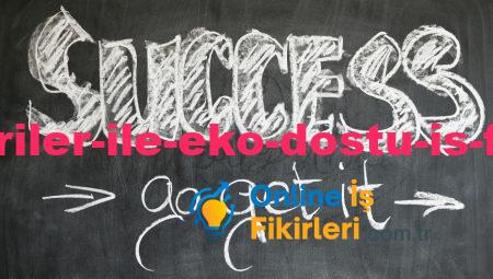 Kreatif Beceriler ile Eko Dostu İş Fikirleri Oluşturun