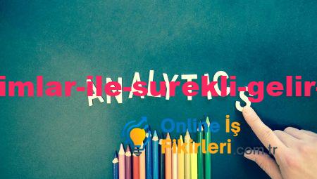 Kreatif Tasarımlar ile Sürekli Gelir Elde Edin İş Fikirleri