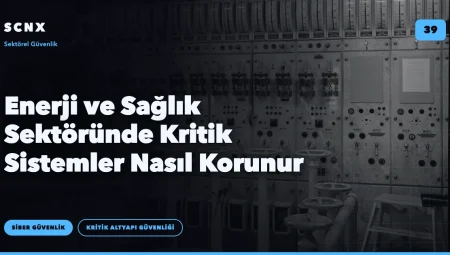 Enerji ve Sağlık Sektöründe Kritik Sistemler Nasıl Korunur
